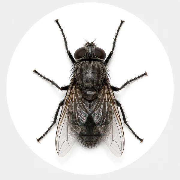 House fly close-up